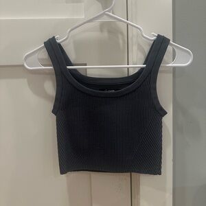 Sculpt Knit Cropped Tank